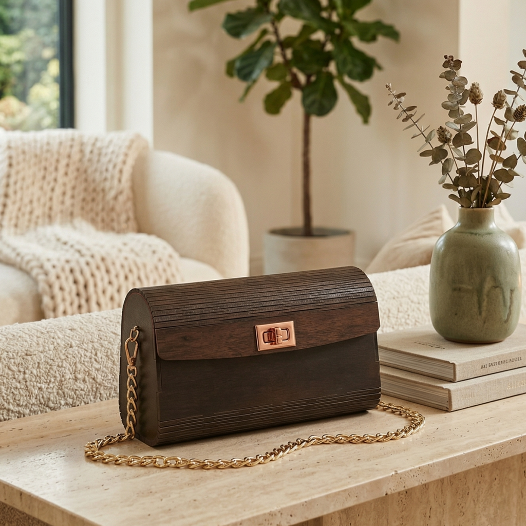 Wooden Clutch