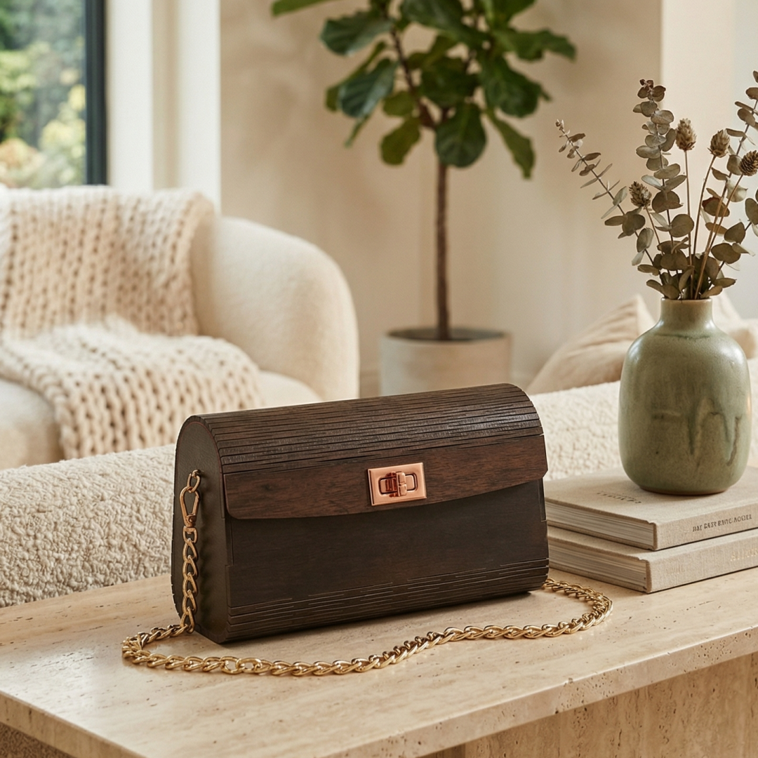 Wooden Clutch