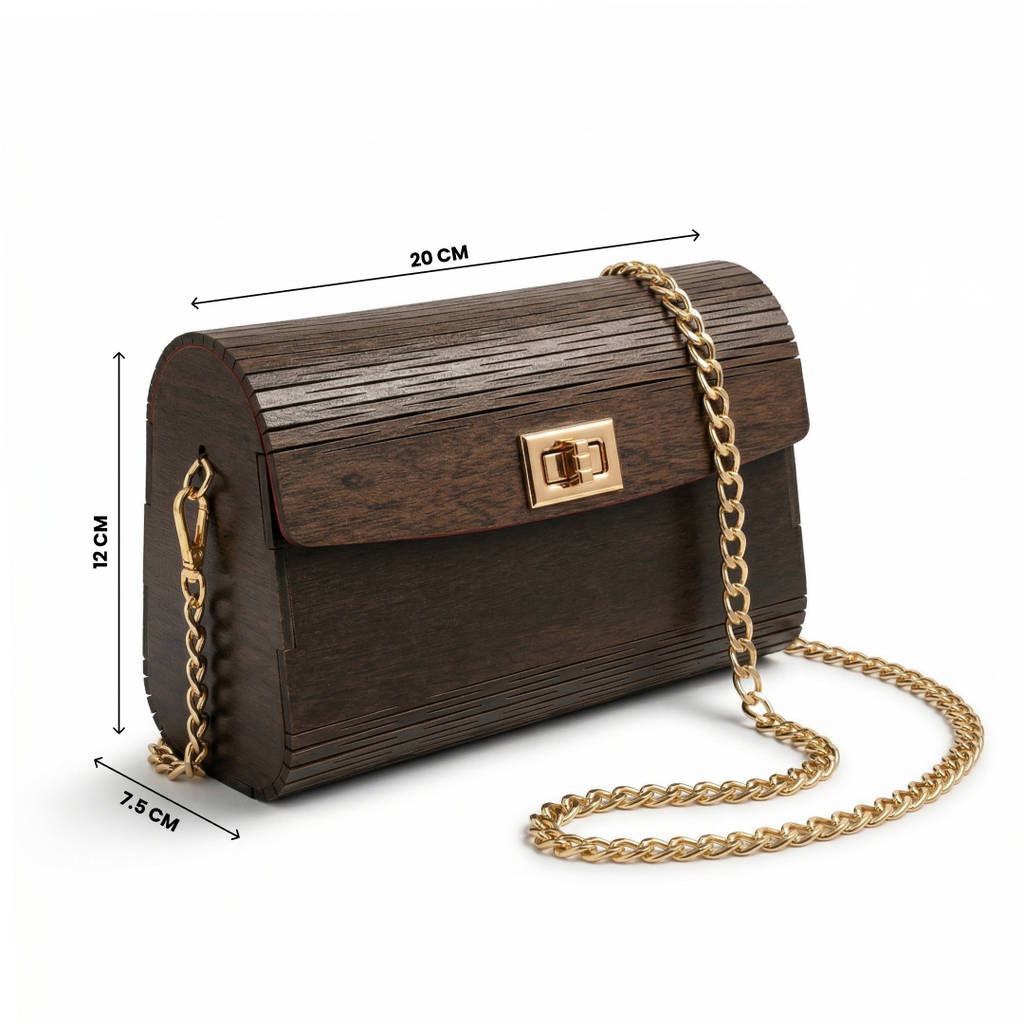 Wooden Clutch